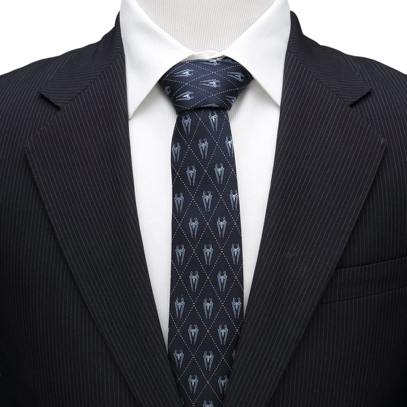 Marvel Spider-Man Diamond Navy Men's Tie