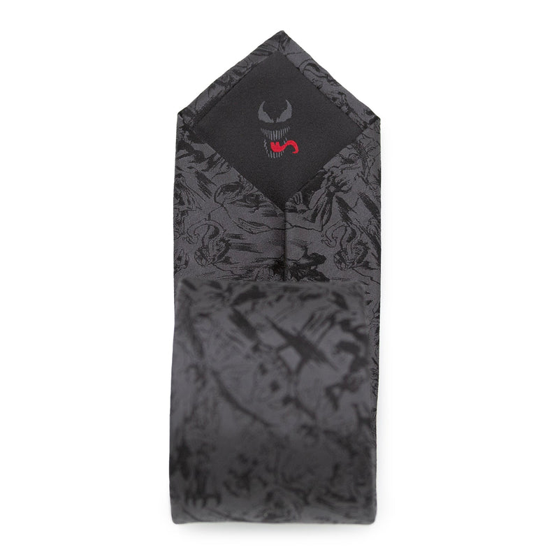 Venom Dark Gray Action Men's Tie