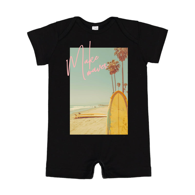 Make Waves - Shorts Romper