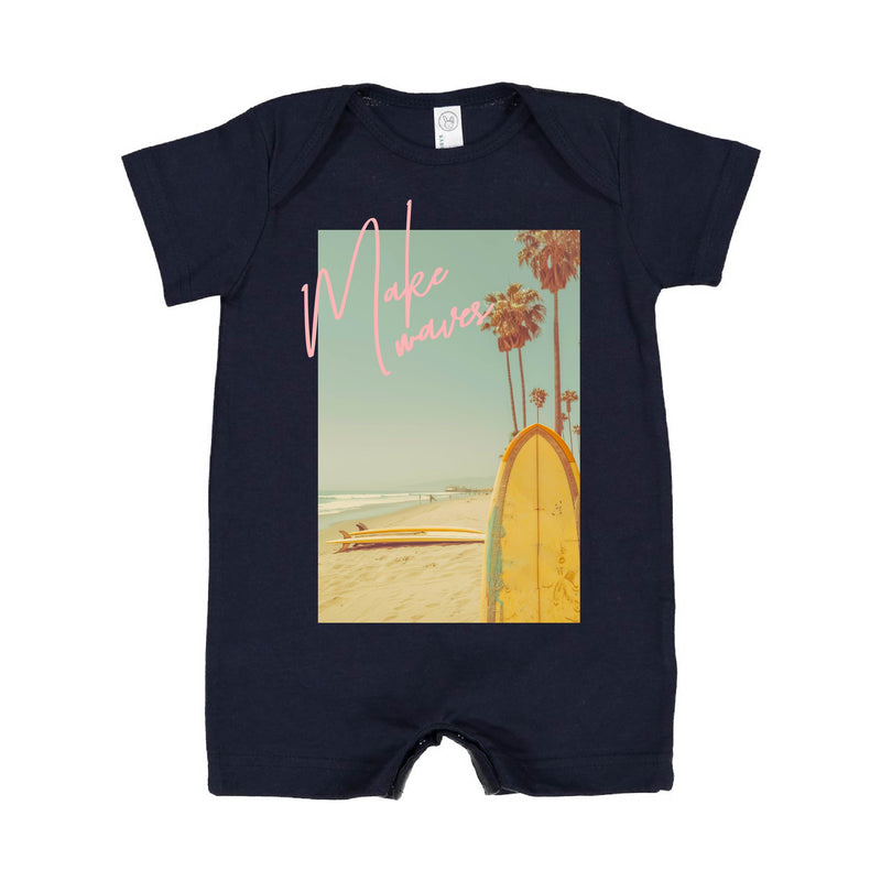 Make Waves - Shorts Romper