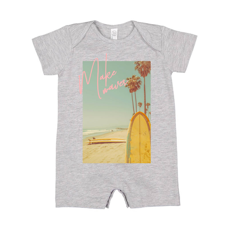 Make Waves - Shorts Romper