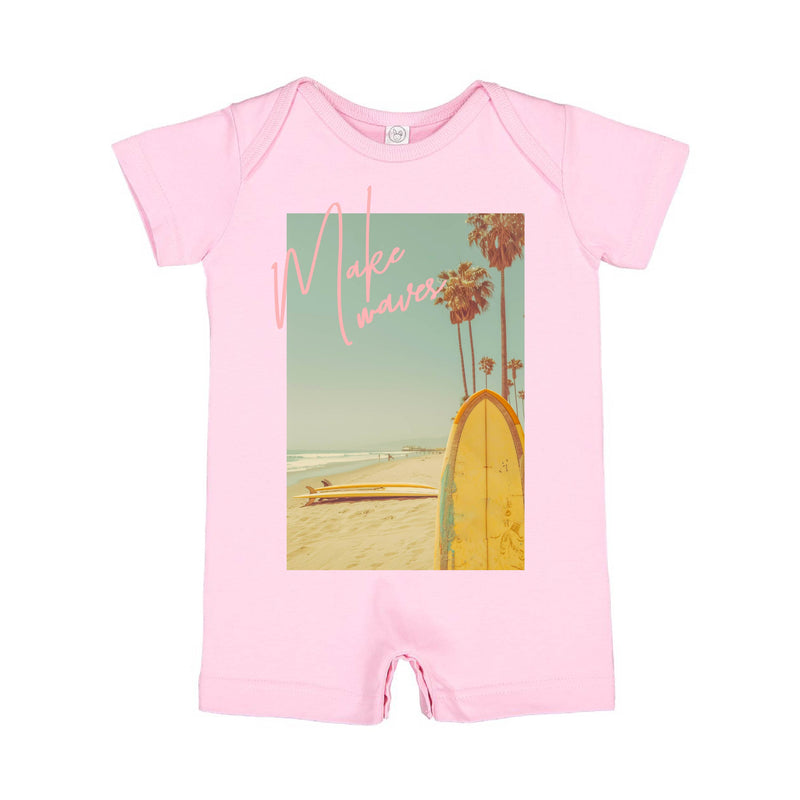 Make Waves - Shorts Romper