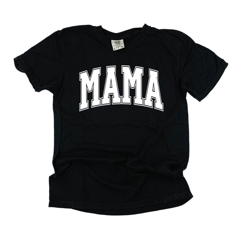Mama - Varsity Outline - Comfort Colors Tee