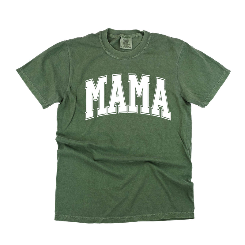 Mama - Varsity Outline - Comfort Colors Tee