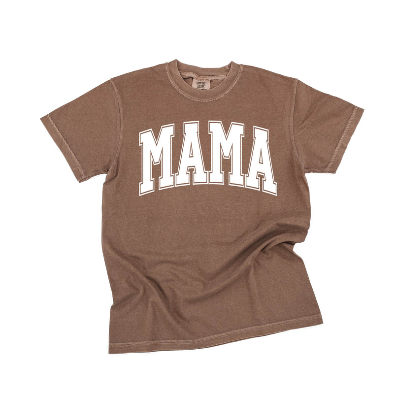 Mama - Varsity Outline - Comfort Colors Tee
