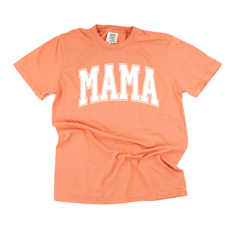 Mama - Varsity Outline - Comfort Colors Tee