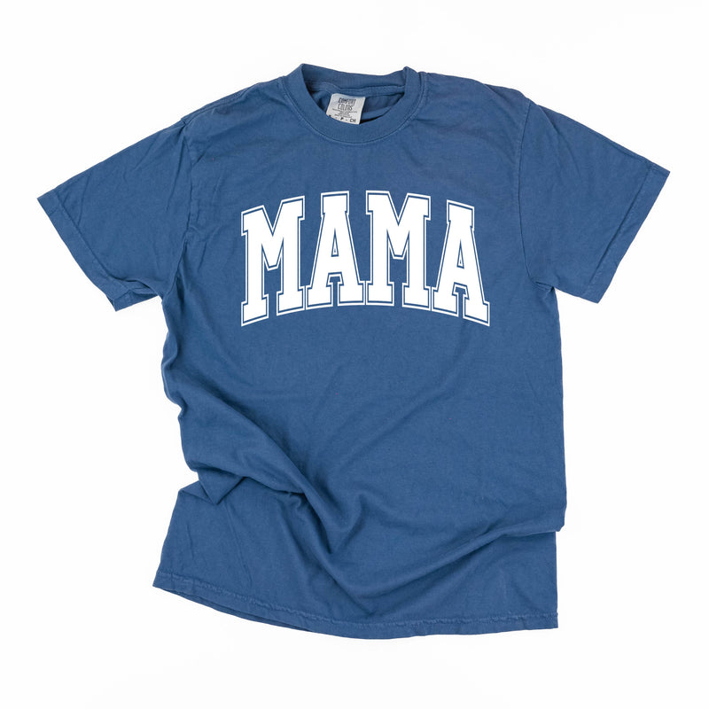 Mama - Varsity Outline - Comfort Colors Tee