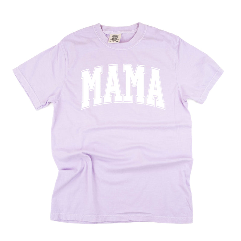 Mama - Varsity Outline - Comfort Colors Tee