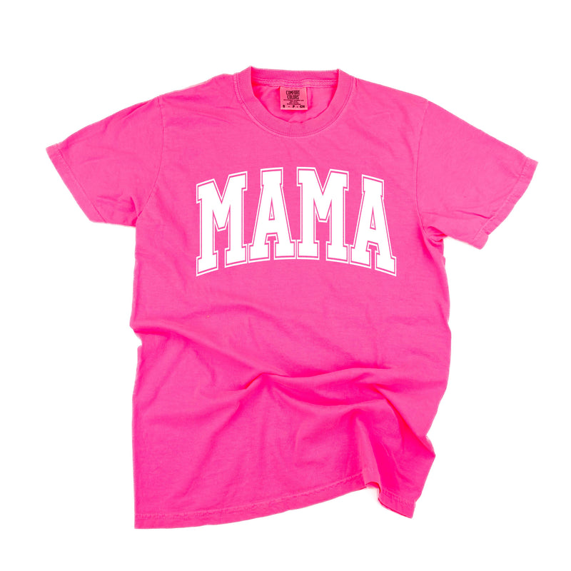 Mama - Varsity Outline - Comfort Colors Tee