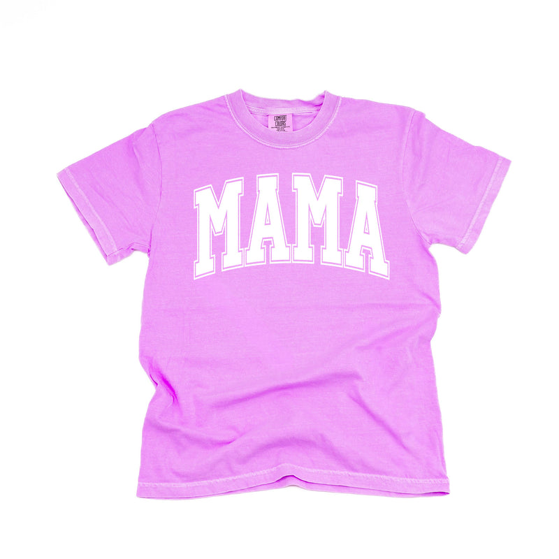 Mama - Varsity Outline - Comfort Colors Tee