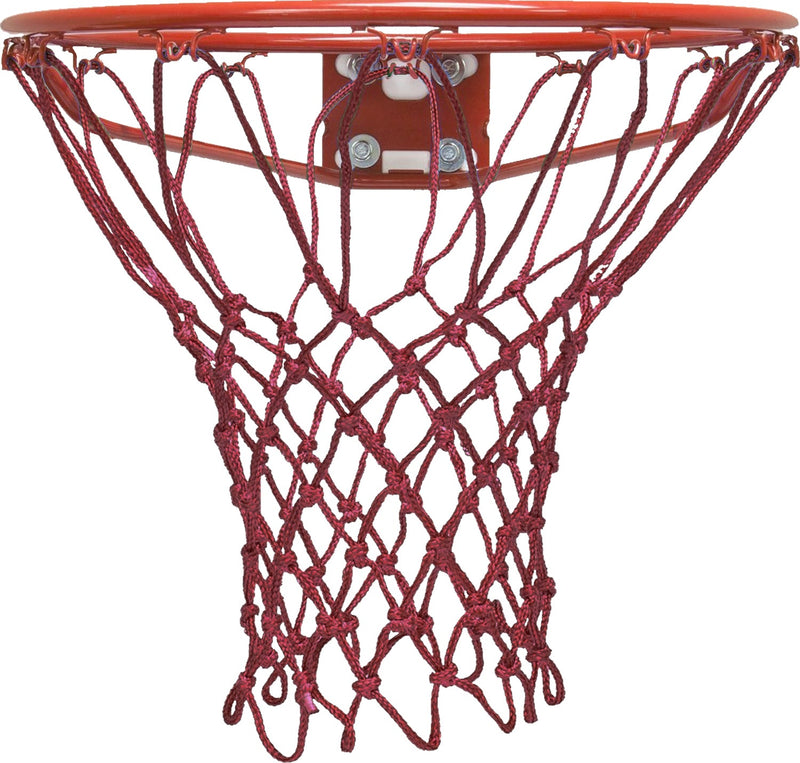Krazy Netz Heavy Duty Maroon Crimson Red Basketball Rim Net
