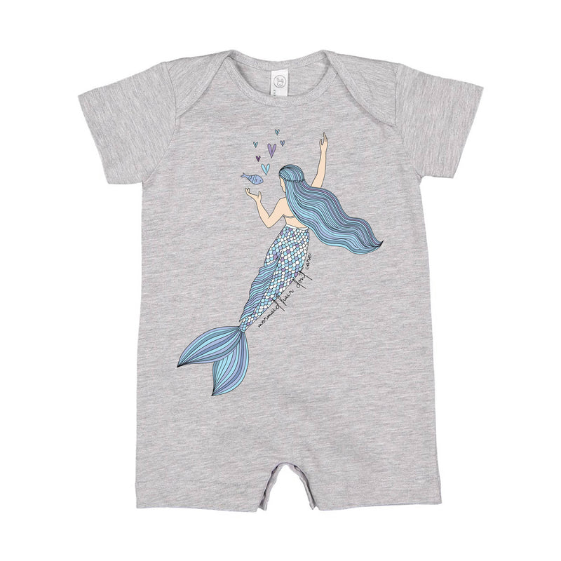 Mermaid Hair Don't Care - Shorts Romper