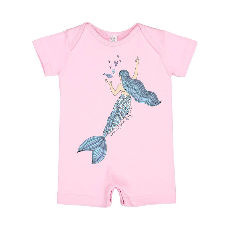 Mermaid Hair Don't Care - Shorts Romper