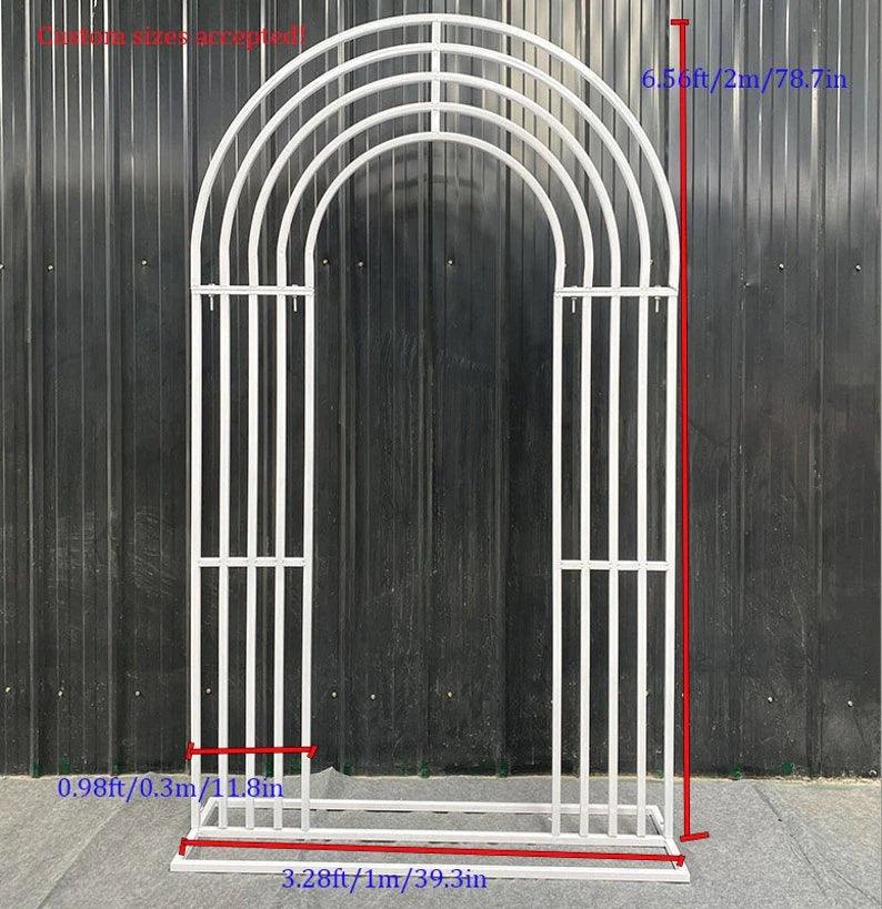 Metal Arch Wedding Backdrop Decoration Stand