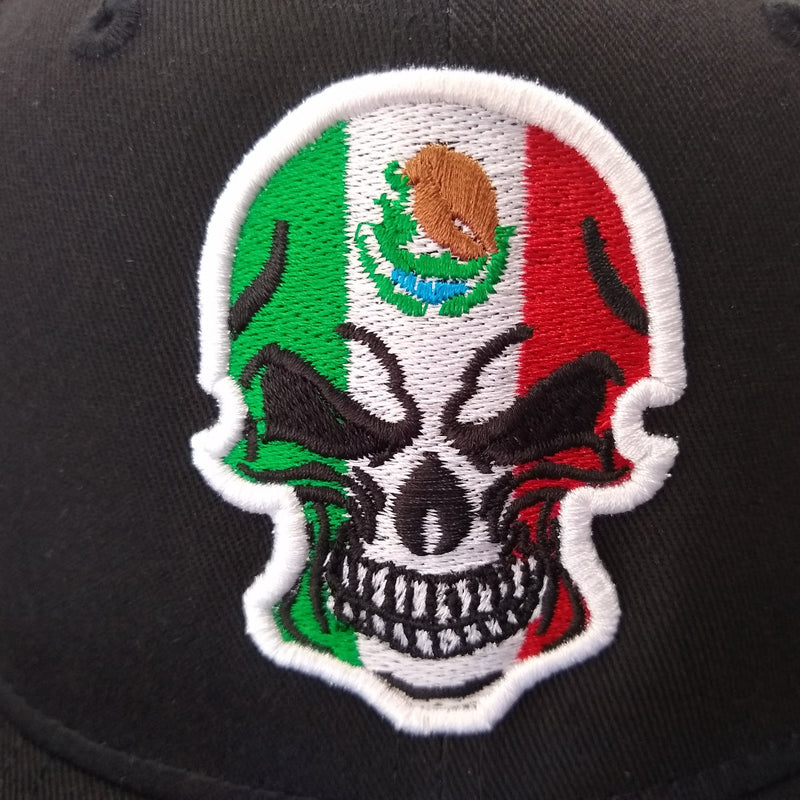 Mexico Embroidered Skull New Era hat
