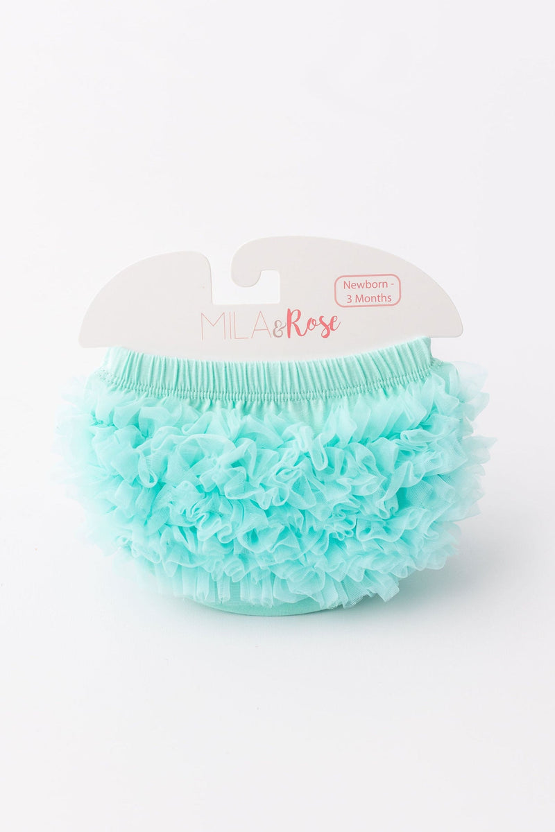 Mint Ruffle Bum Bloomer