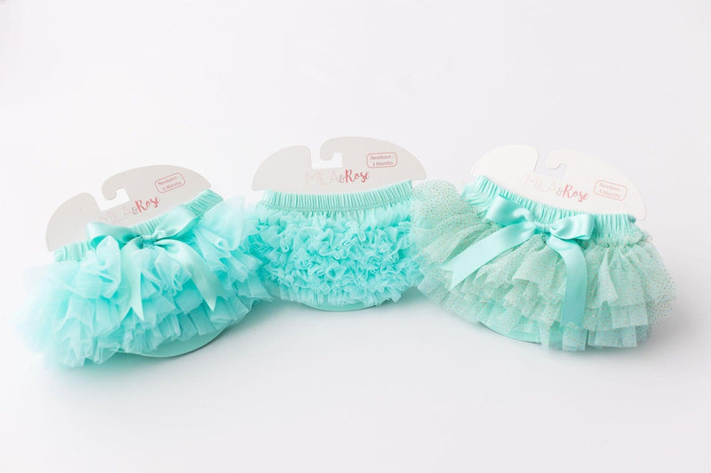 Mint Ruffle Bum Bloomer