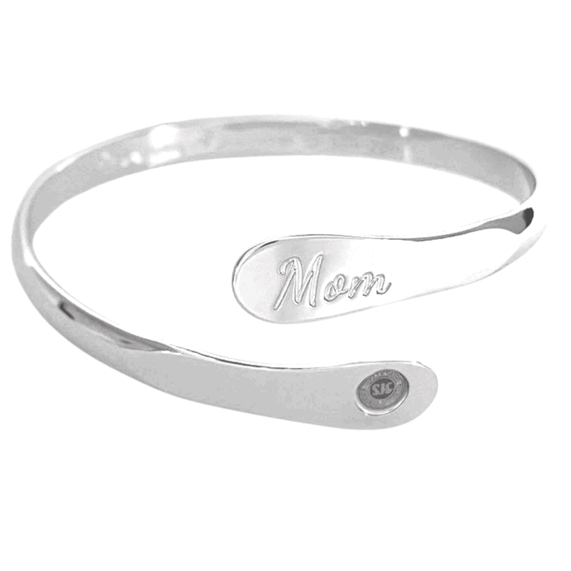 Mom Bracelets Engraved Bracelets Love you Mom Now & Always