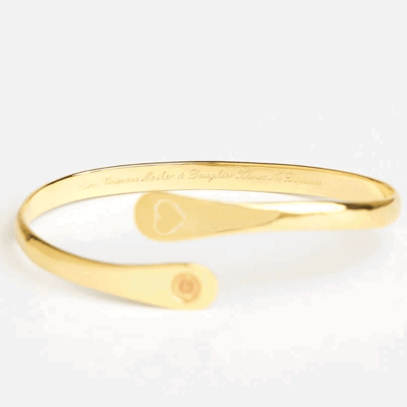 Mother-Daughter Engraved Bracelet Collection | Matching Jewelry for Moms & Daughters