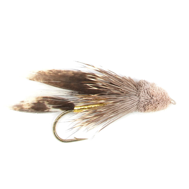 Muddler Minnow Streamer Fishing Fly - 12 Flies Hook Size 4