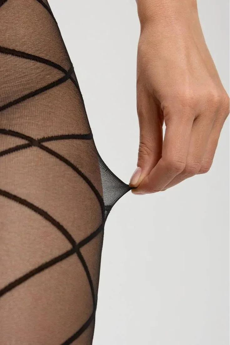 Fantasy Tights Conte Concept - Knee-highs with Diamonds