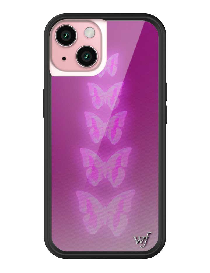 Neon Butterfly iPhone Case