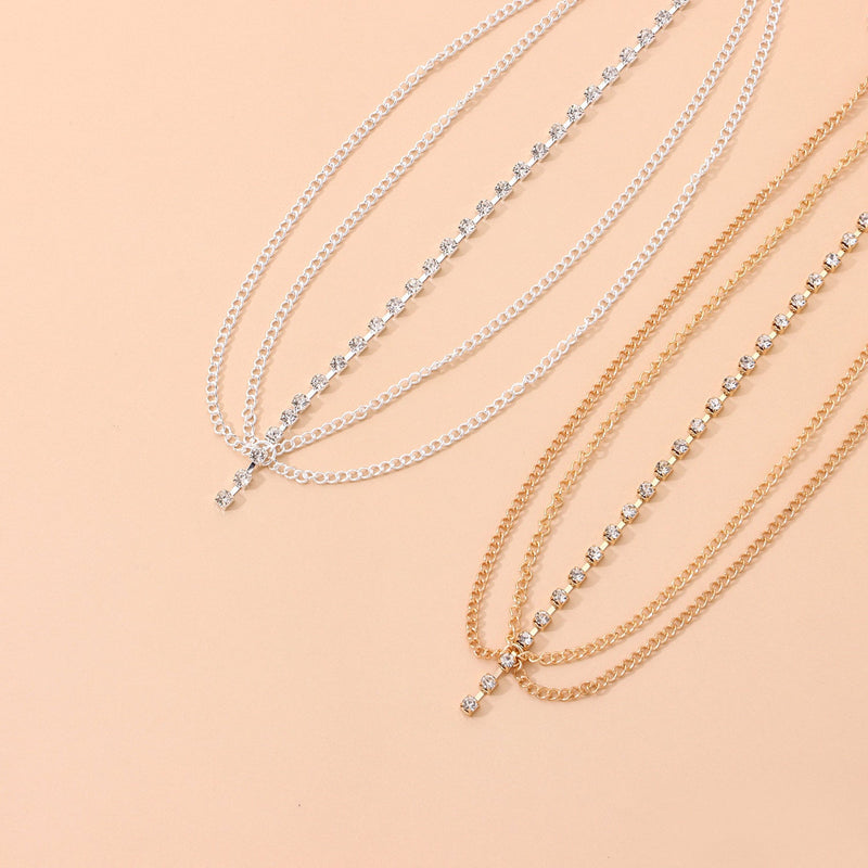 Tassel Multilayer Head Chain Headband Headpiece