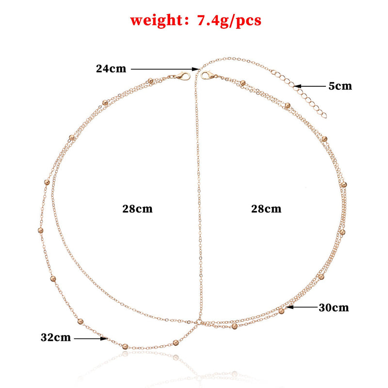 Rhinestone Head Chain Jewelry