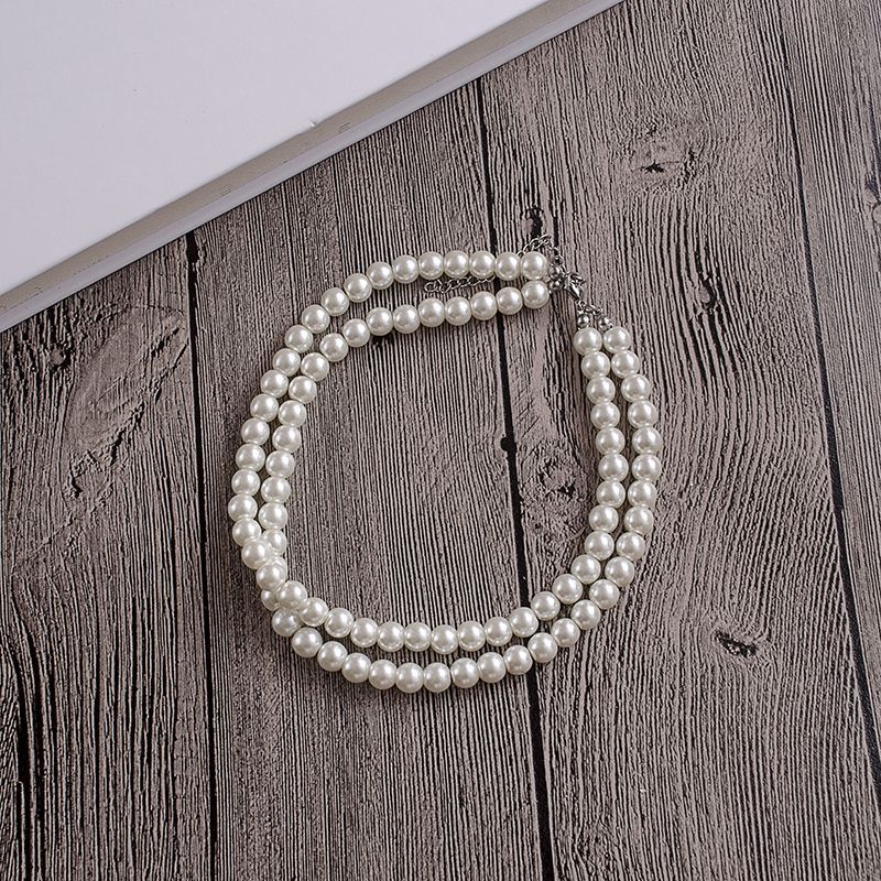 Glass Pearl Beads Women Necklace Customized Jewelry