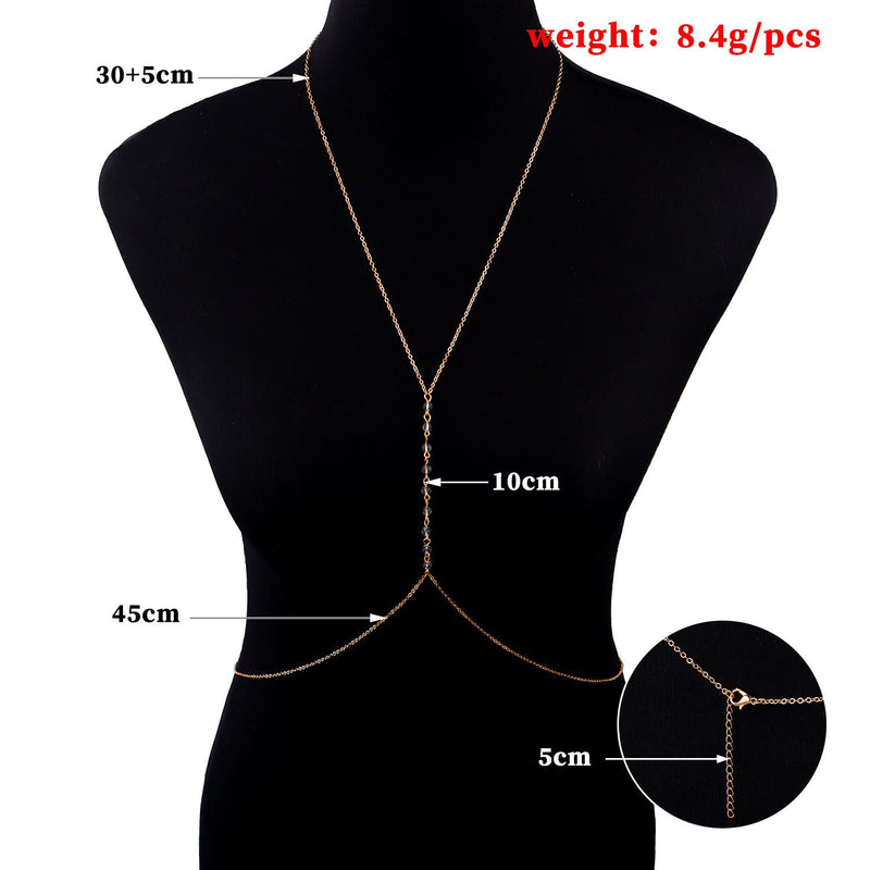 Sexy Beads Fashion Jewelry Body Chain for Bikini