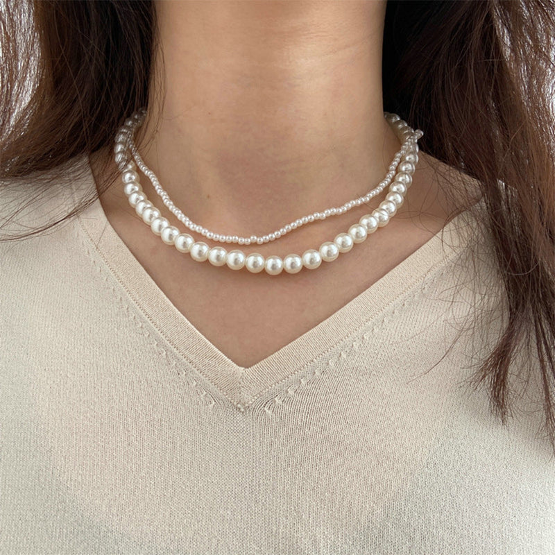 Imitation Pearl Necklace Wedding Pearl Necklace for Women