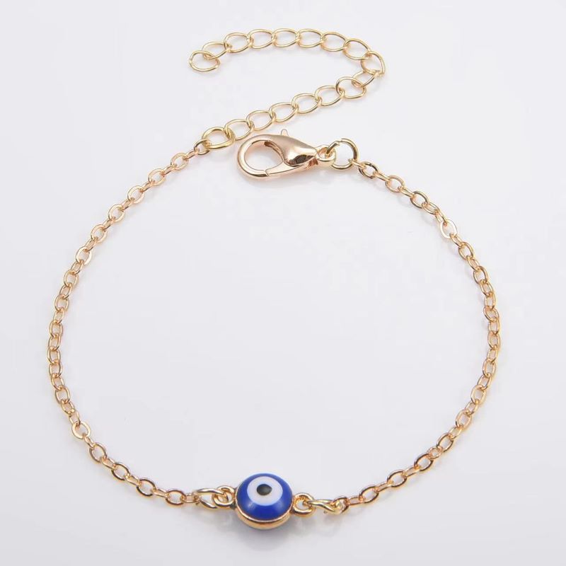 Bohemian Style Devil Eye Bracelet Double Layer Set