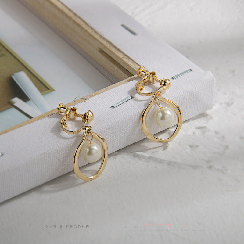 Pearl Drop Dangle Earring