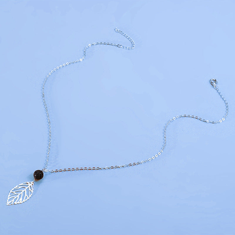 Leaf Pendant Necklace Jewelry