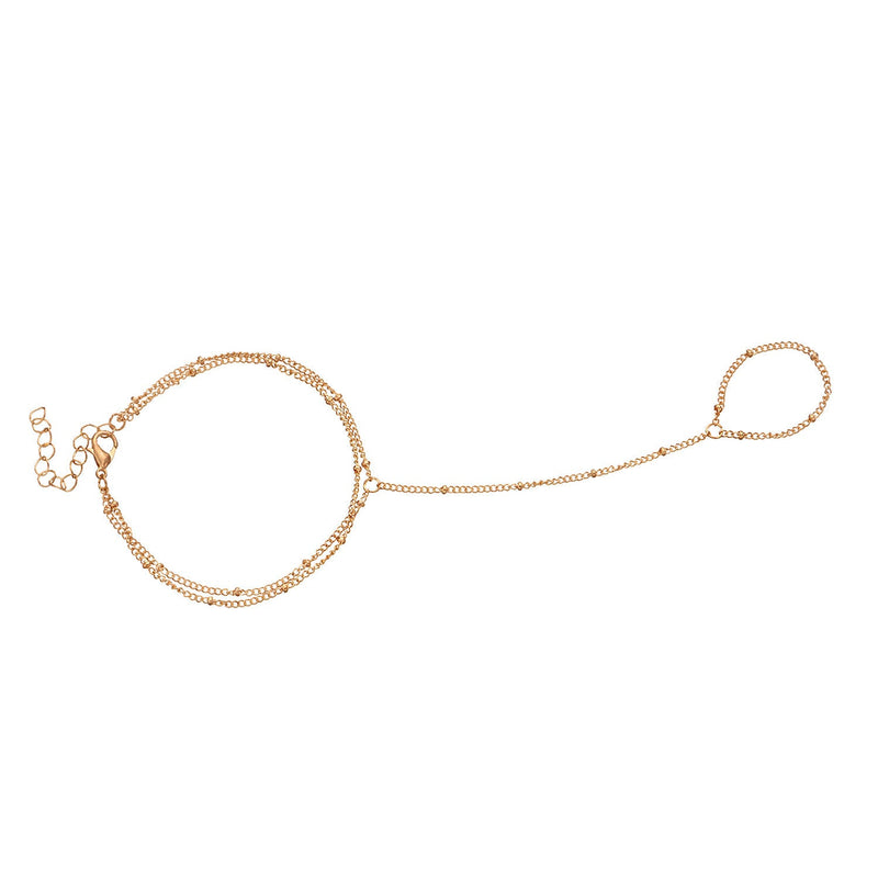 Bohemia Punk Link Bead Chain Bracelets