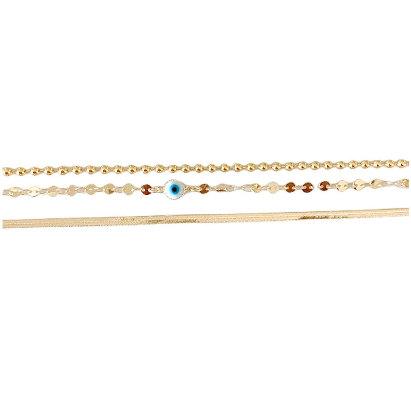Elegant Blue Eyes Anklet Jewelry