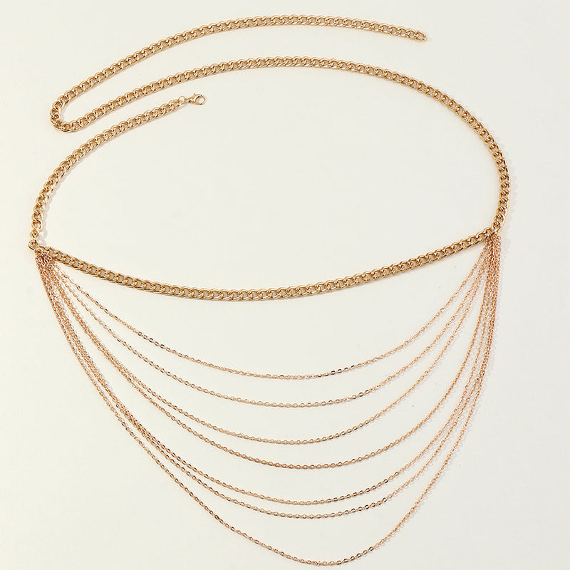 Vintage Sexy Waist Belly Belt Chain Women