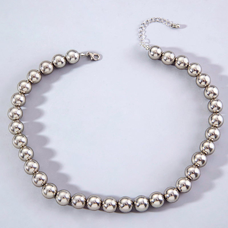 CCB Ball Beads Chain Necklace Women