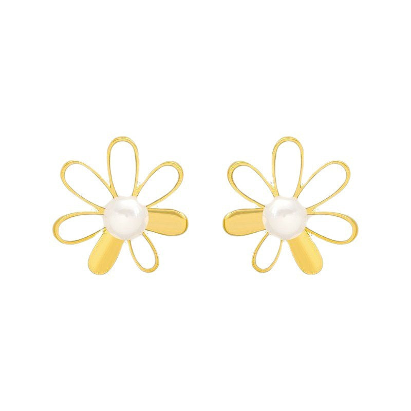 Daisies pearl Earring