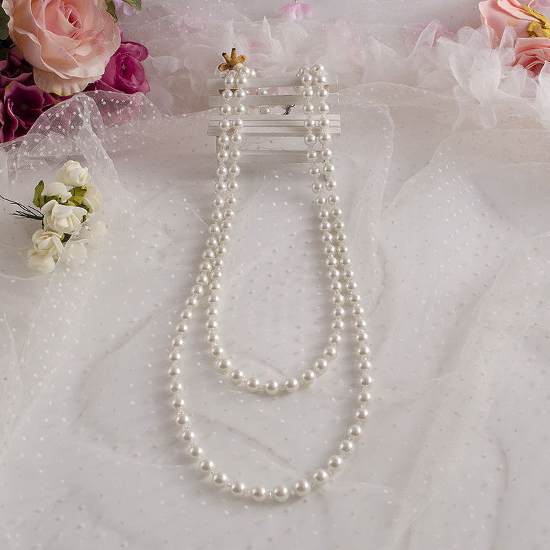 Classic Fashion Faux Pearl Necklace for Ladies