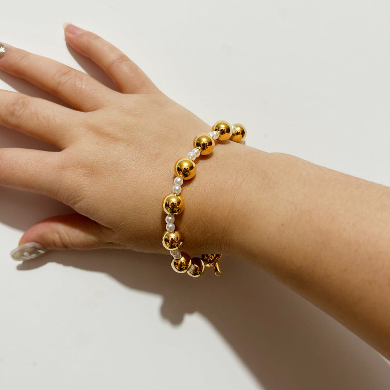 Punk CCB Bead Charm Necklaces