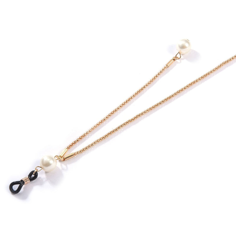 Pearl Sunglass Strap Eyeglass Cord Eyeglass Metal Chain