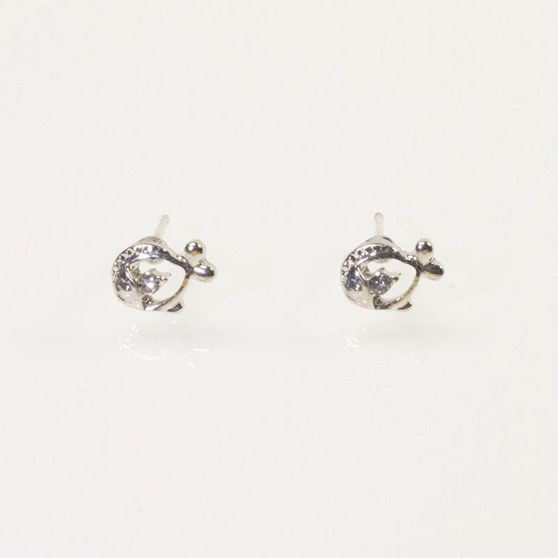 MIni Fish Stud Earring