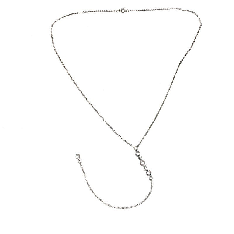Sexy Style Crystal Back Chain Necklace