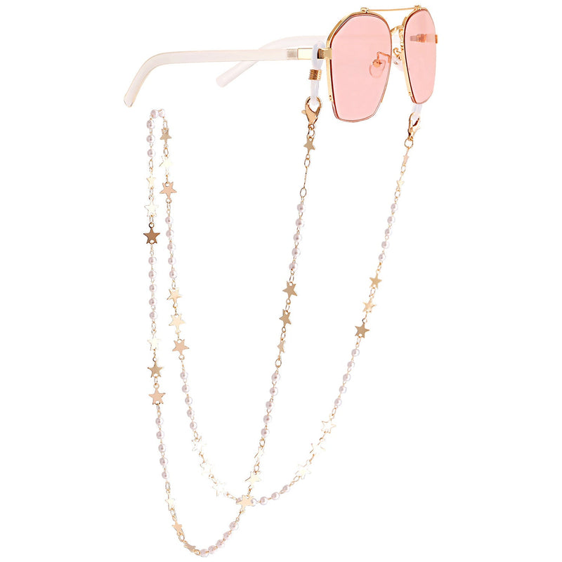 Glasses Star Chain Sunglasses Glasses Decorative Chain