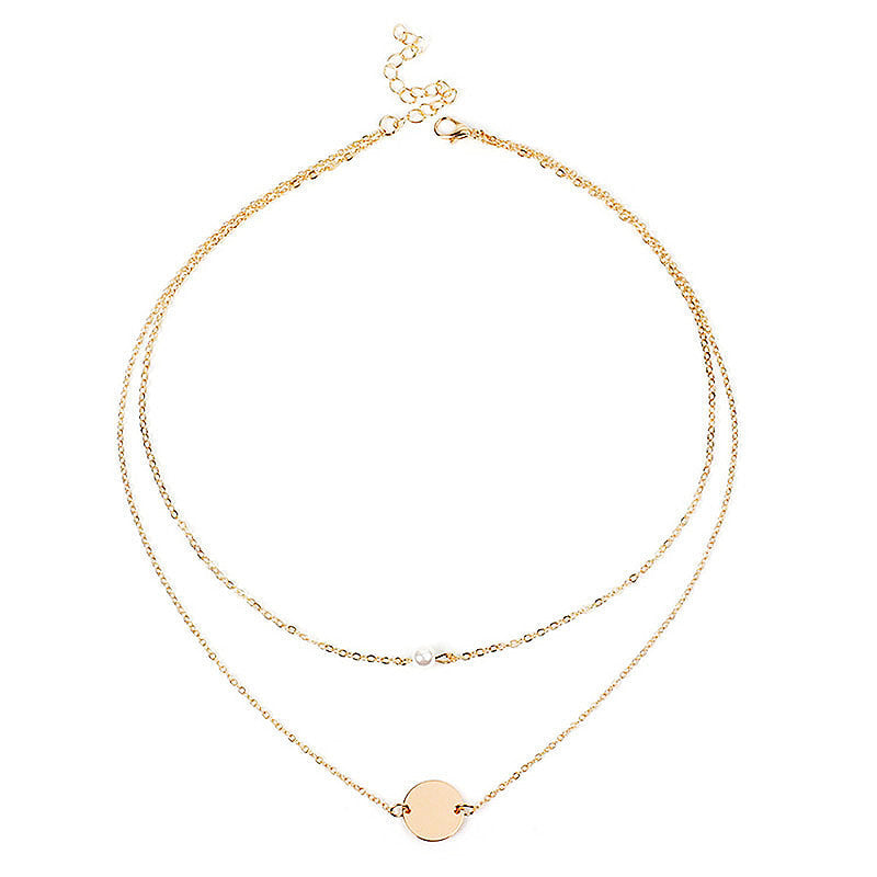 Choker Imitated Pearl Necklaces for Women