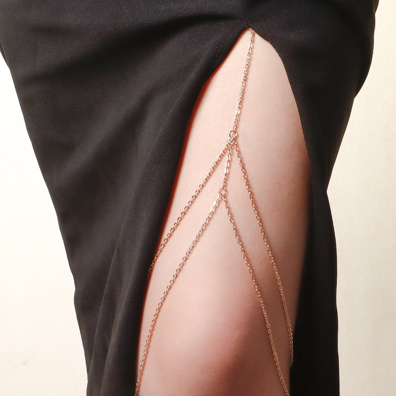 Elastic Multi Layer Leg Chain Thigh Chain