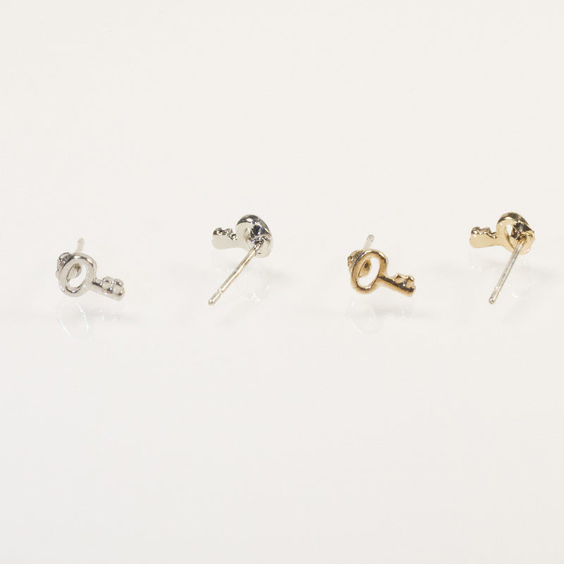 Kiwi ice cream stud earrings set