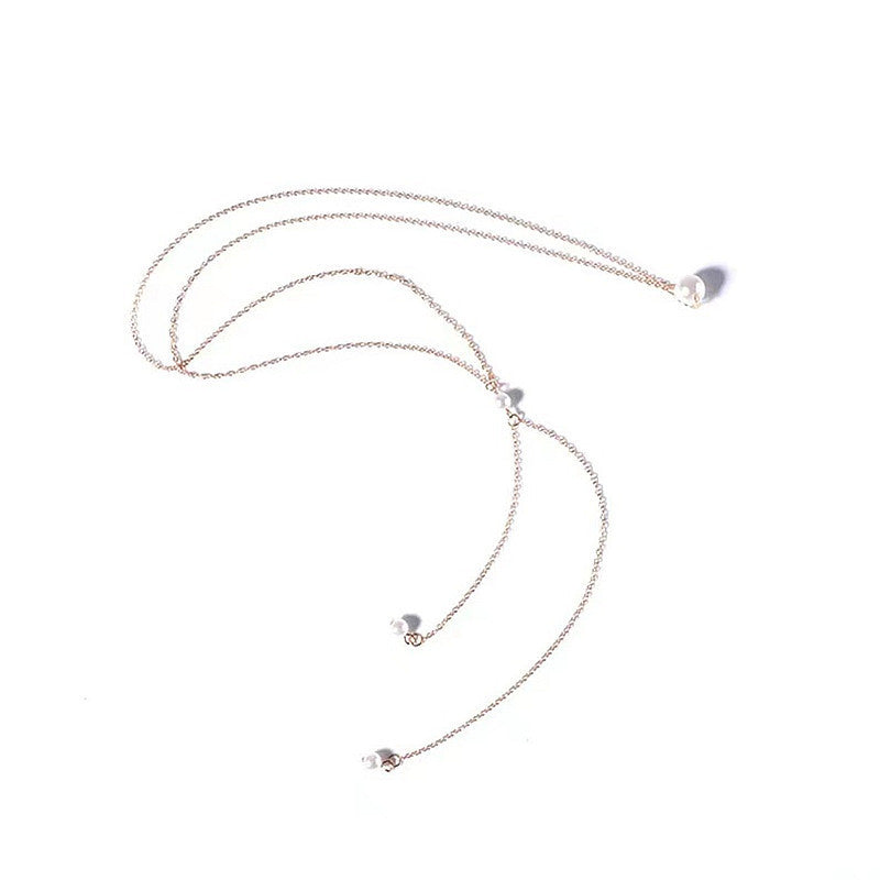 Women Simple Sexy Body Chain Back Necklace