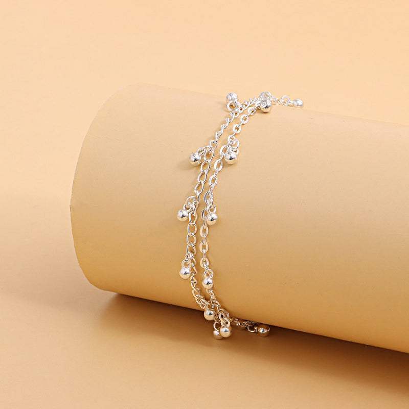 Ball Bead Chain Foot Bracelet
